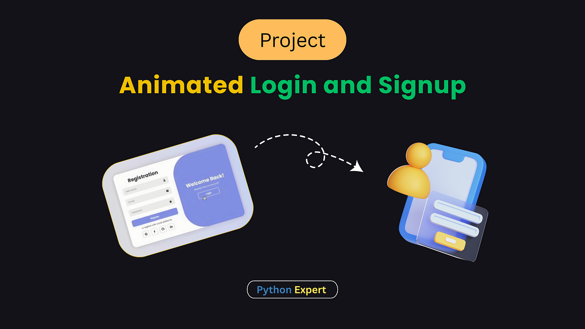 Building an Animated Login & Signup Form with HTML, CSS, and JavaScript ...