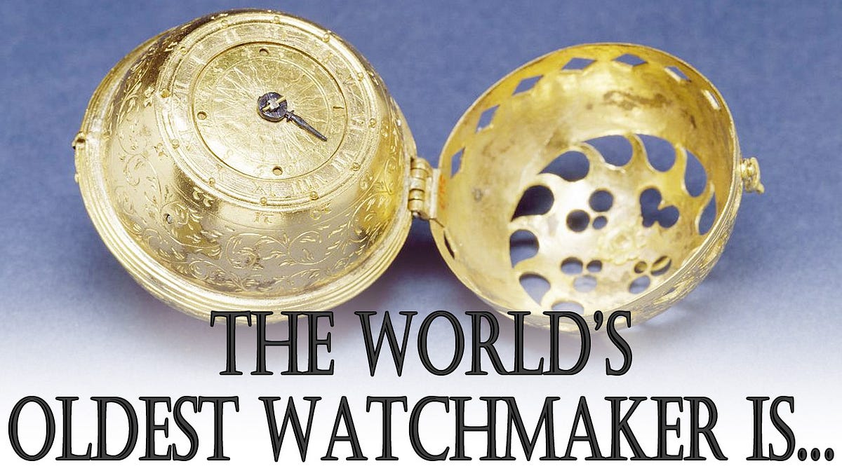 Oldest watchmaker outlet