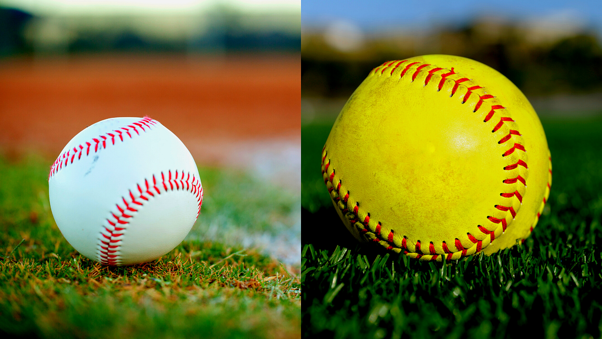 Baseball vs. Softball. While softball started out as an indoor… by