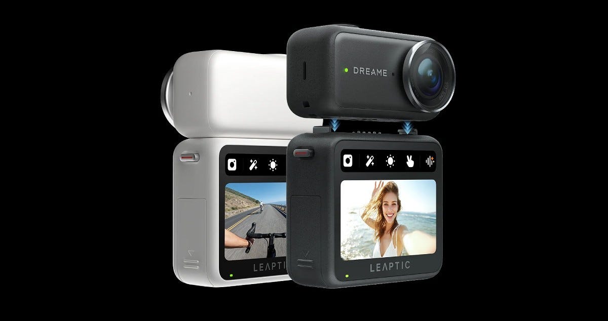 Dreame Leaptic Cube vorgestellt: Modulare Actionkamera mit 8K-Video, 1/1,3-Zoll-Sensor und…