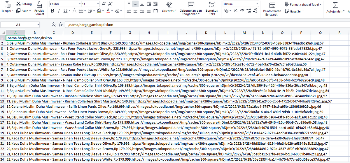 Scraping Data Dari Website Tokopedia Part 2 : Scraping Data Berdasarkan ...