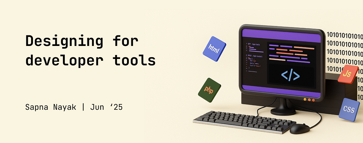 Designing for developer tools