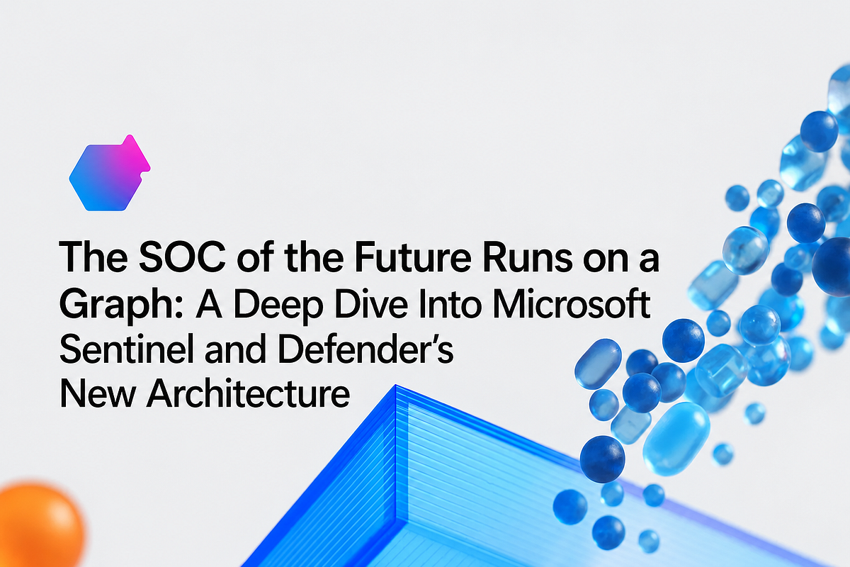 Image for the article: The SOC of the Future Runs on a Graph: A Deep Dive Into Microsoft Sentinel and Defender’s New…