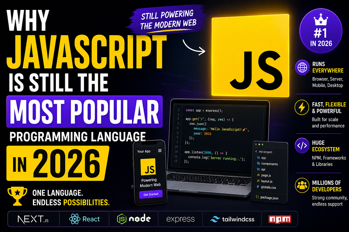 Why JavaScript Is Still the Most Popular Programming Language in 2026 ...