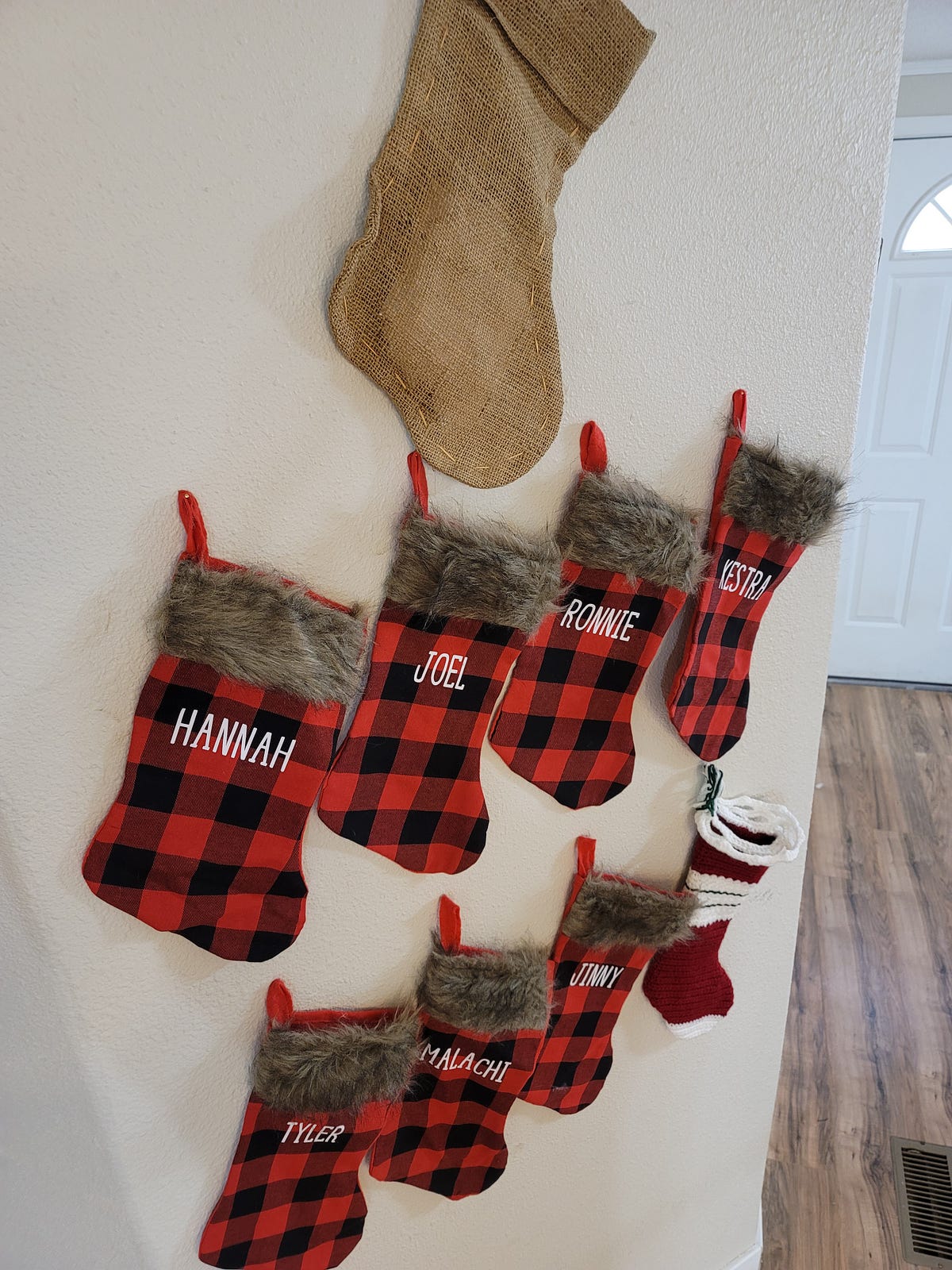 Stockings Still Hung. The rest…in the boxes. by Joel Arrington Medium
