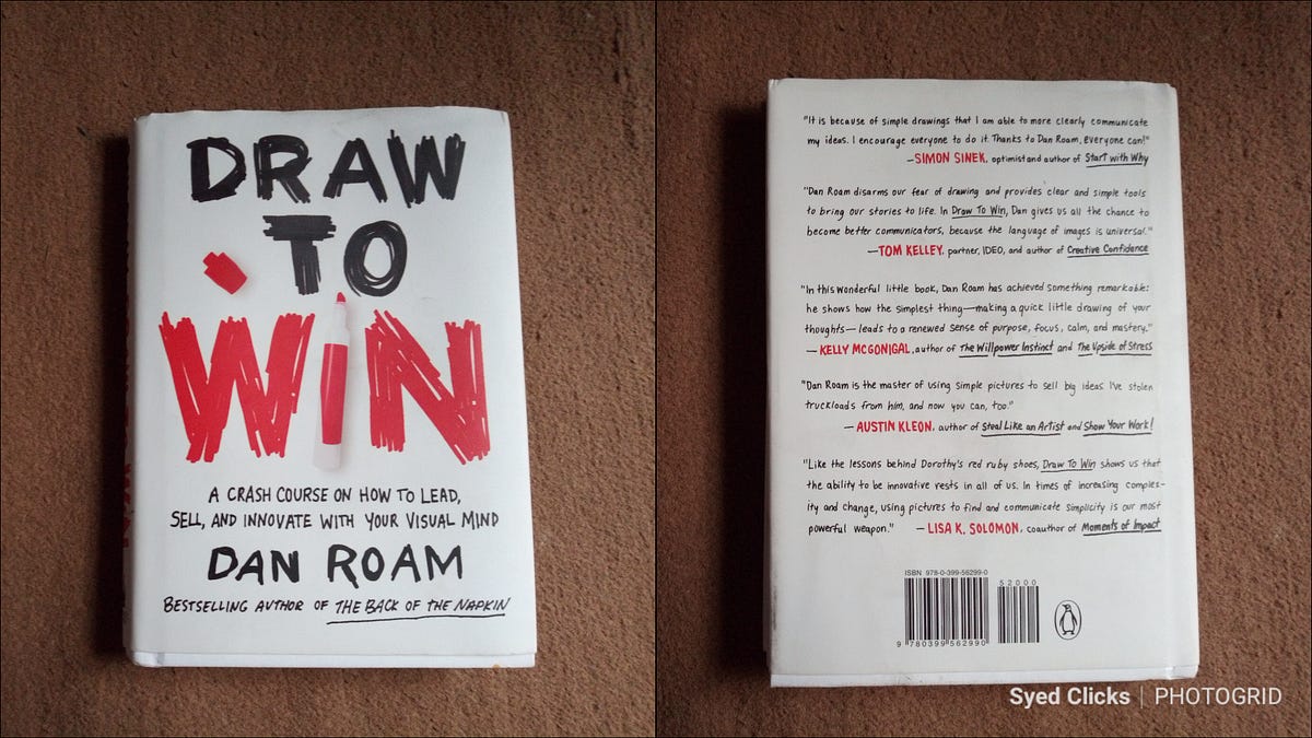 Book Review Draw to Win by Dan Roam by Syed Waqas Saghir Medium
