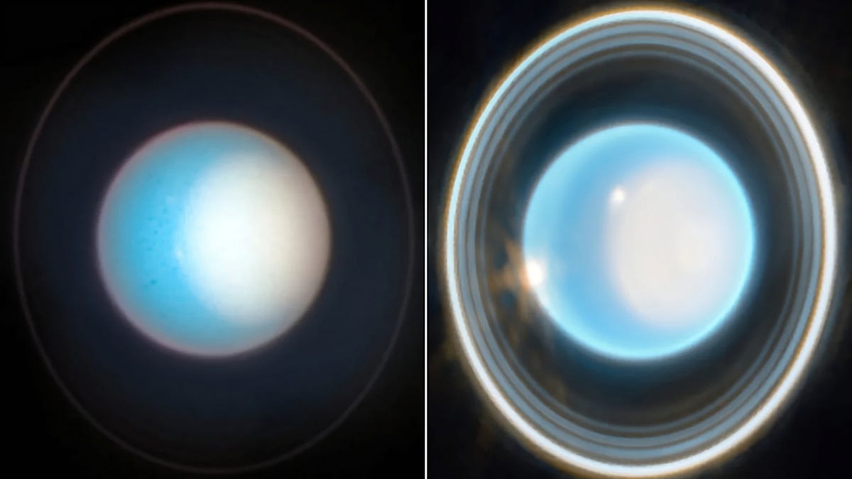 Incredible New Photo of Uranus Reveals its Magnificent Ring Structure