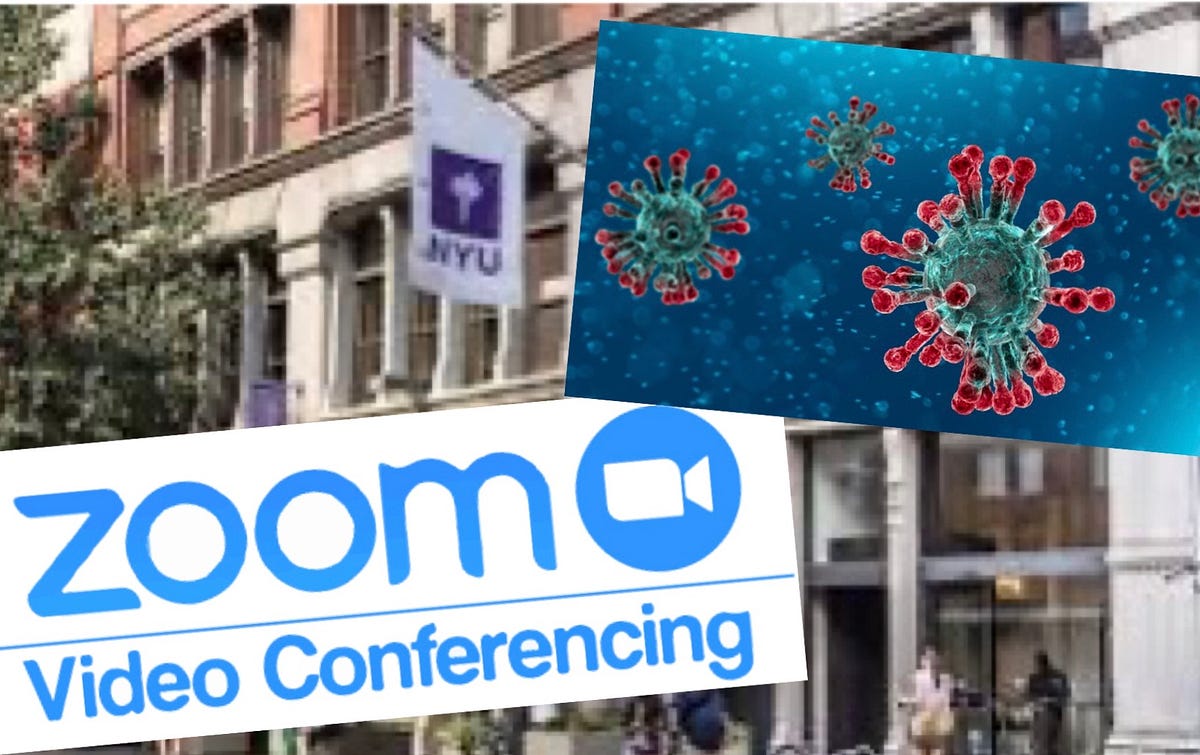 What Does Zoom Mean for NYU?. See you online. by Aleksandra Goldberg