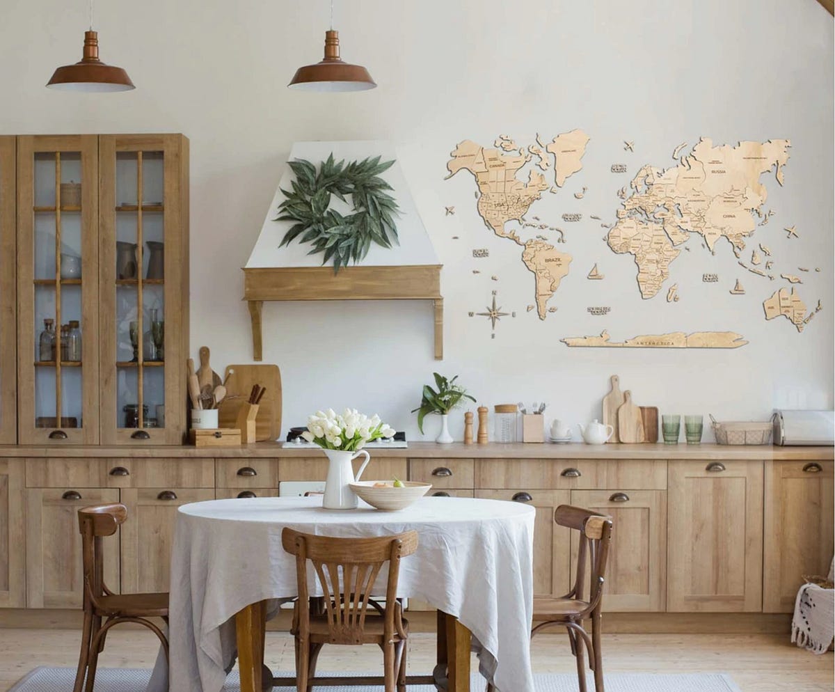 Affordable 3d wooden world map for sale enjoy the wood medium