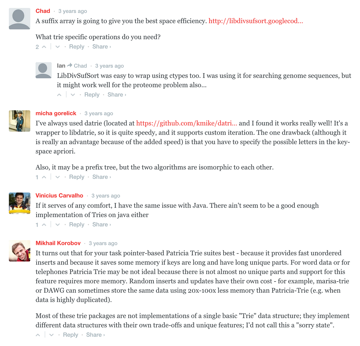 The (Much Less) Sorry State of Trie Implementations in Python | by ...