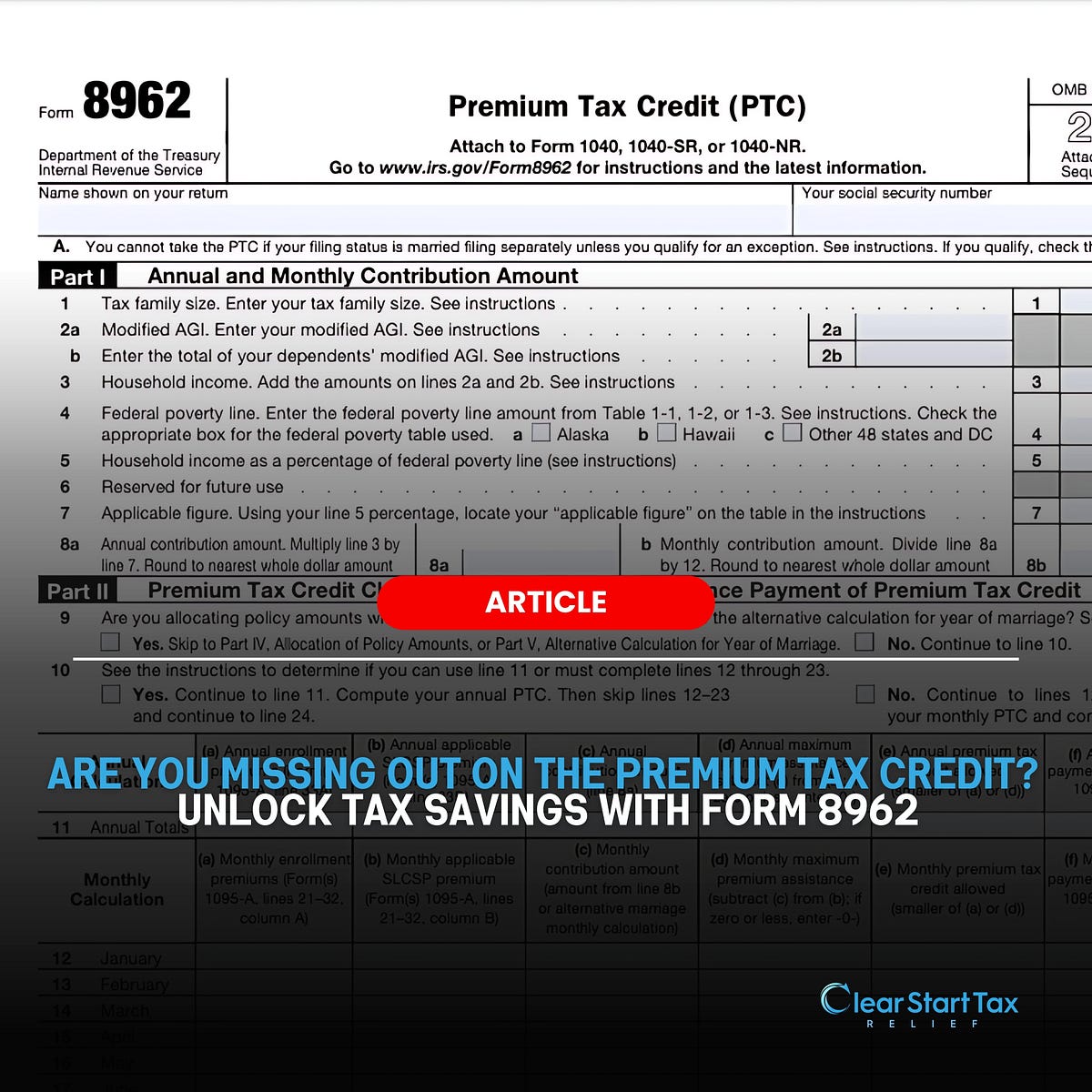 What is Premium Tax Credit? Everything You Need to Know Medium