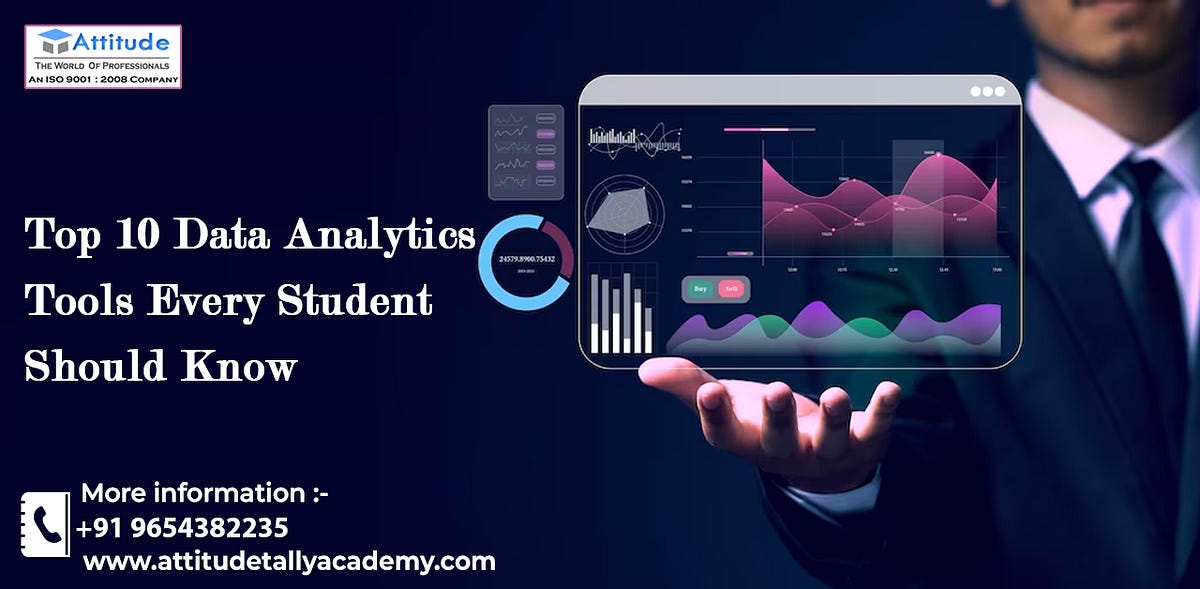 Top 10 Data Analytics Tools Every Student Should Know | by attitude ...