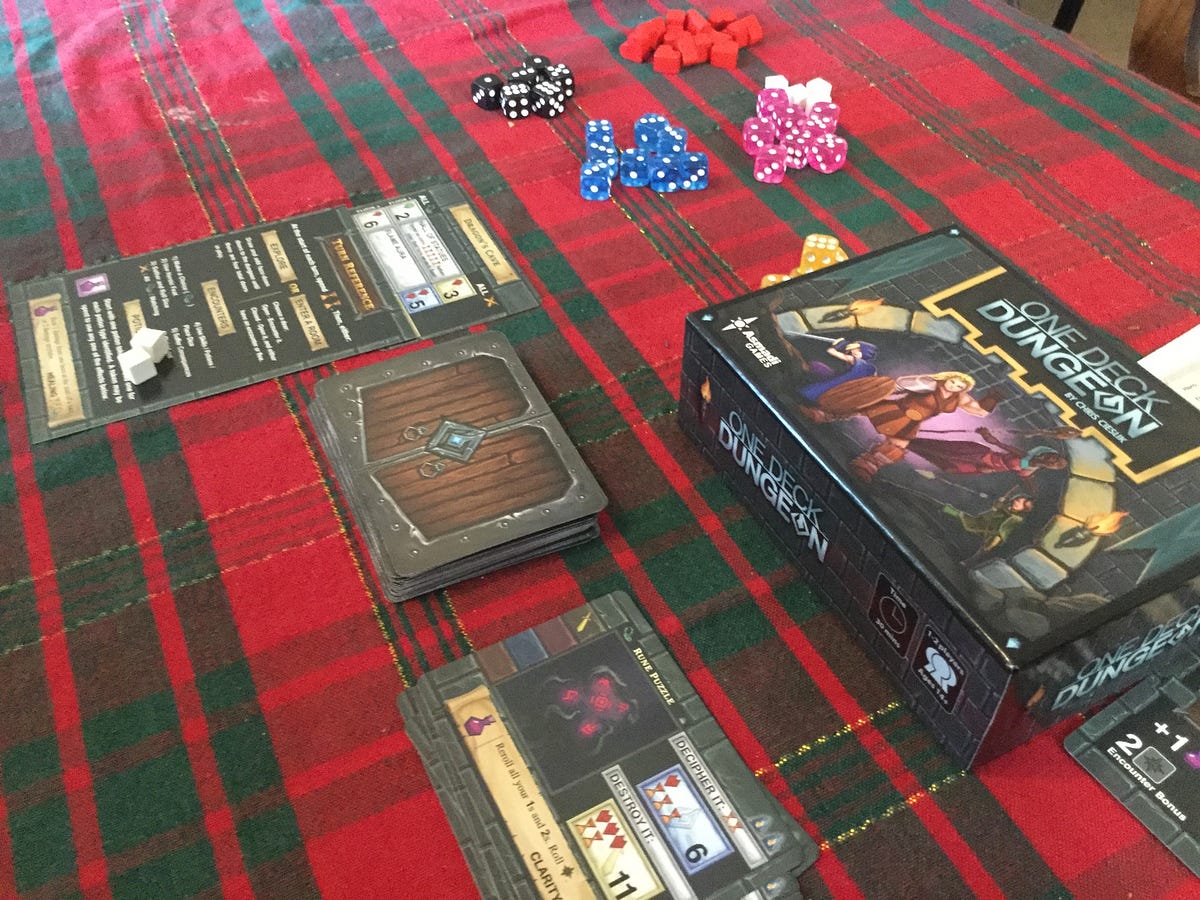 Game Review: One Deck Dungeon. Card Game, Dice Roller, Rogue-like… | by ...