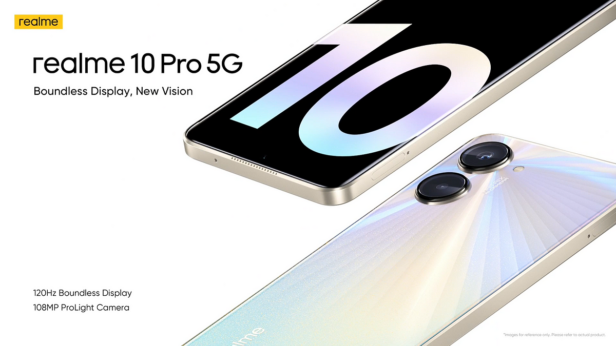 realme 10 Pro Series 5G- Boundless Display, New Vision