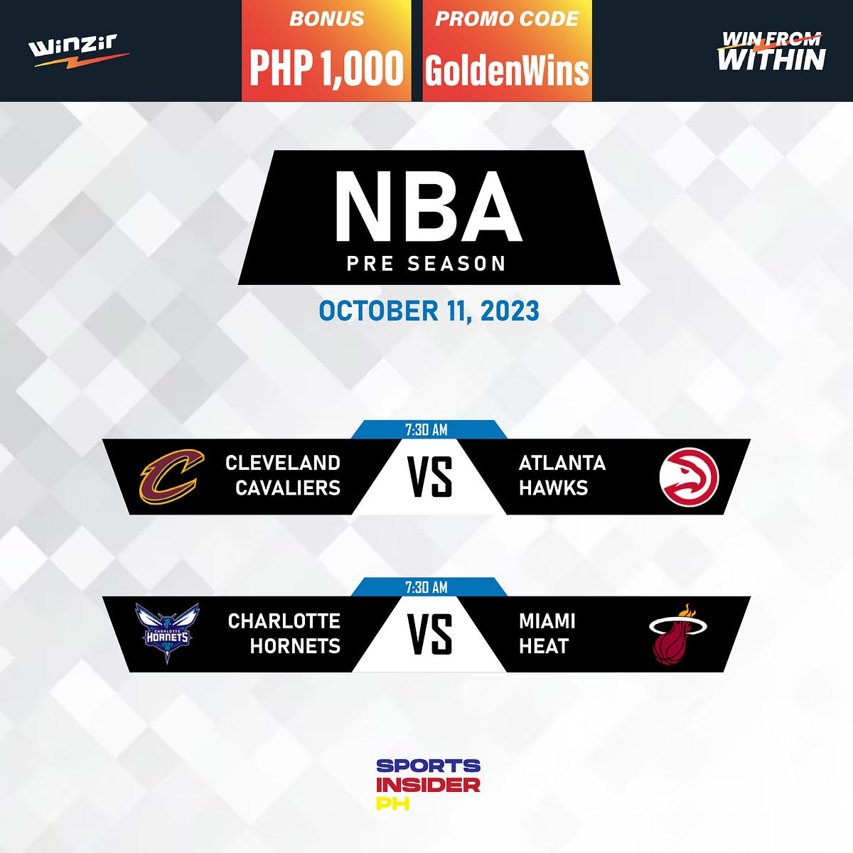 NBA Preseason Matches October 11, 2023 by sportsinsiderph Medium