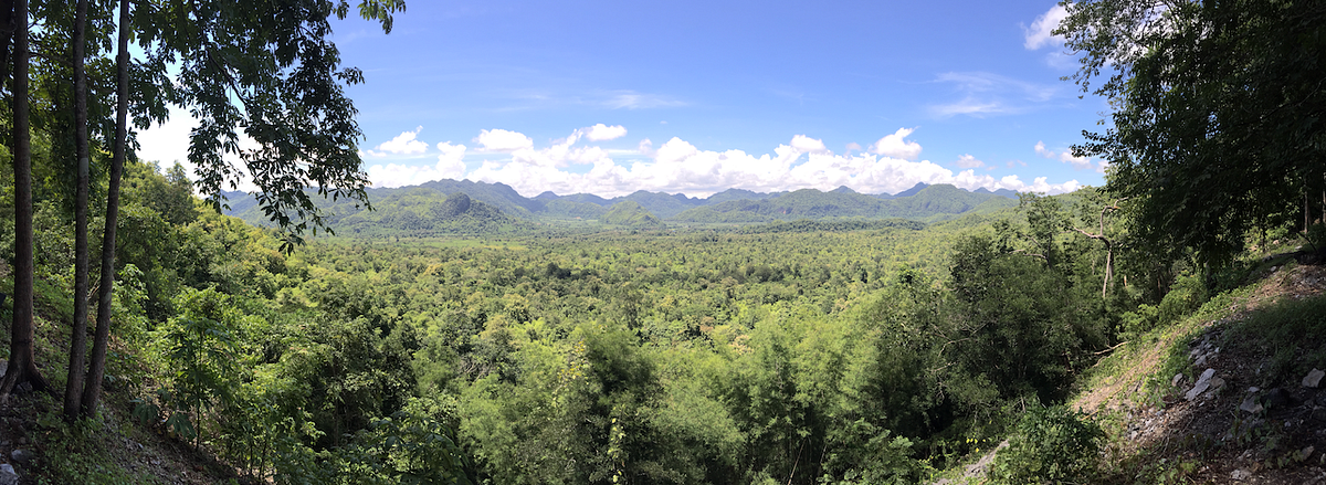 Thailand — Hellfire Pass Railway Walk, Konyu Cutting, Saiyok, Changwat ...