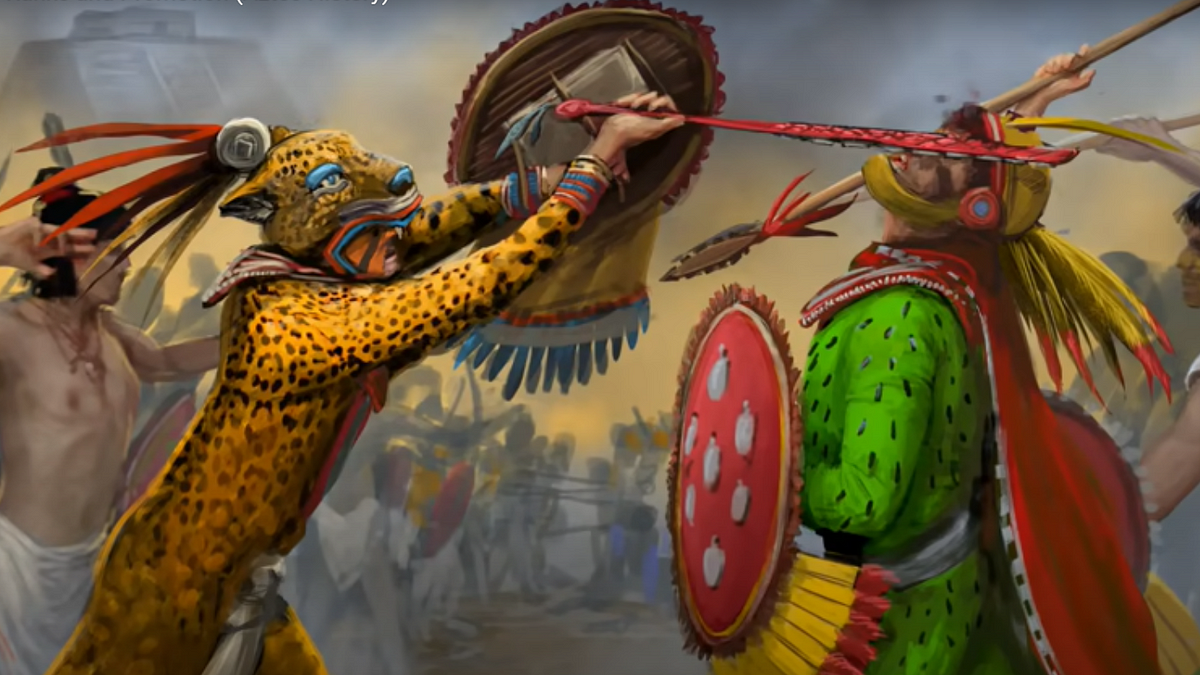 3. Aztec Jaguar Warrior Tattoo - wide 11