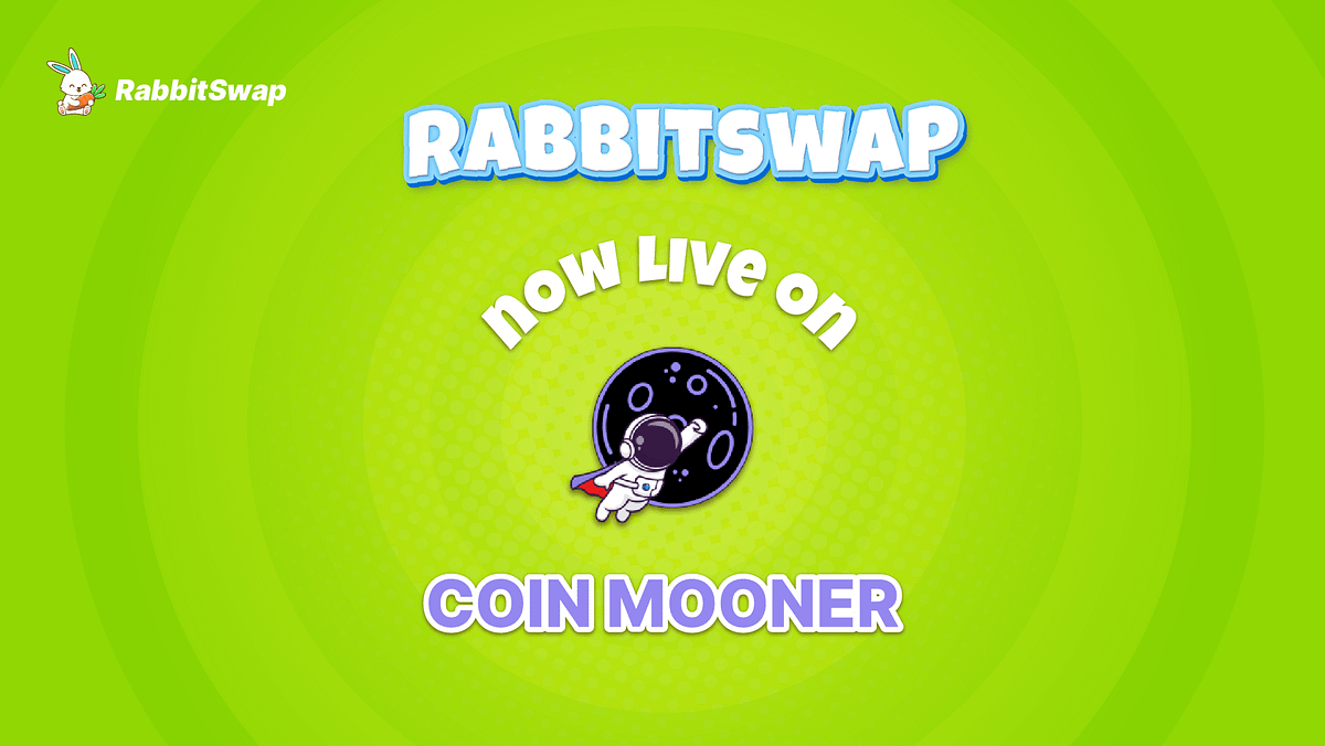 🔥 RabbitSwap have listed on @CoinMoonerPromo - RabbitSwap - Medium