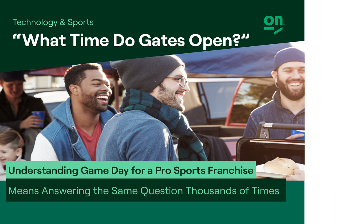 What Time Do the Gates Open?. By Matt Perl, Senior Director of… by