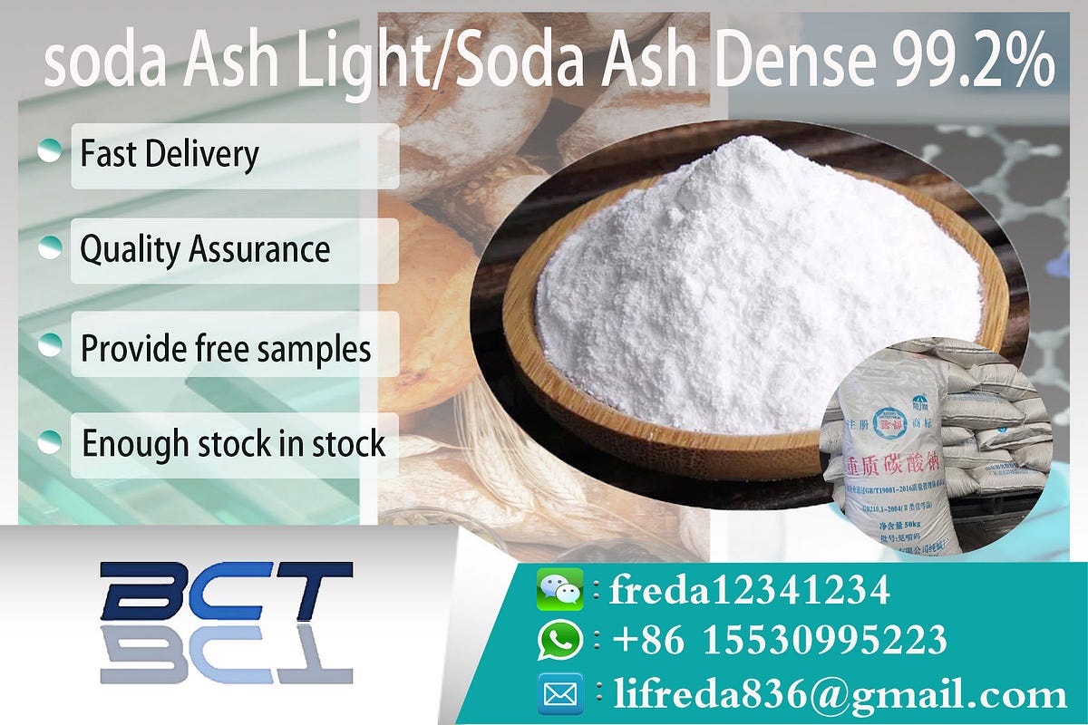 Factory Soda Ash Light /dense 99.2 Cas497198 Naco3 Soda ash light