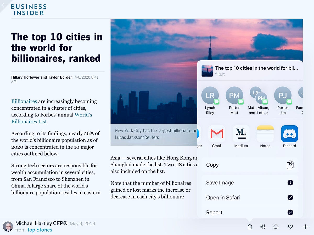 Flipboard & Discord Sharing Content by Terry Porter Flipboard Users Publication Medium