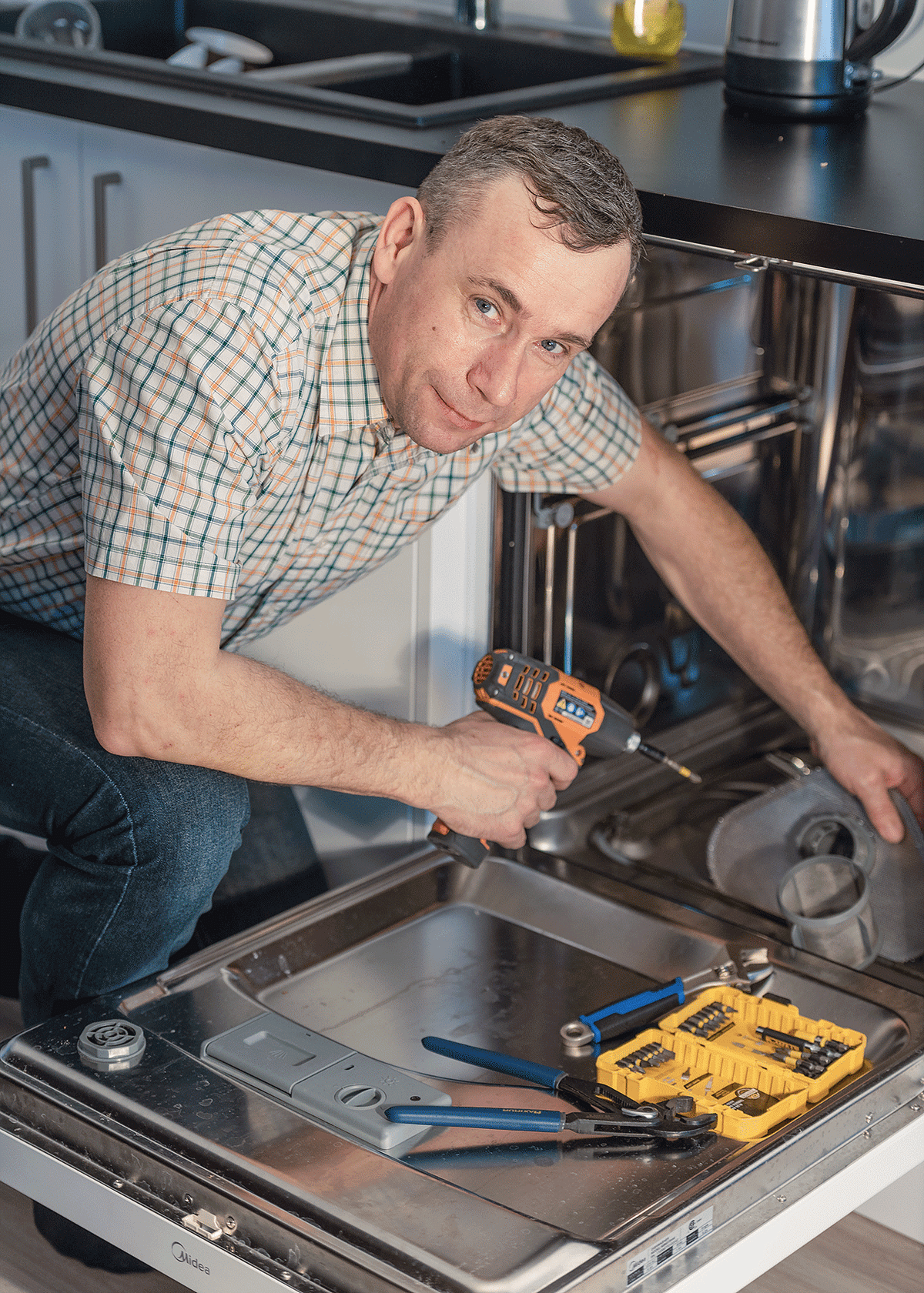 3 Main Reasons Why the Dishwasher Does Not Drain Water by Home