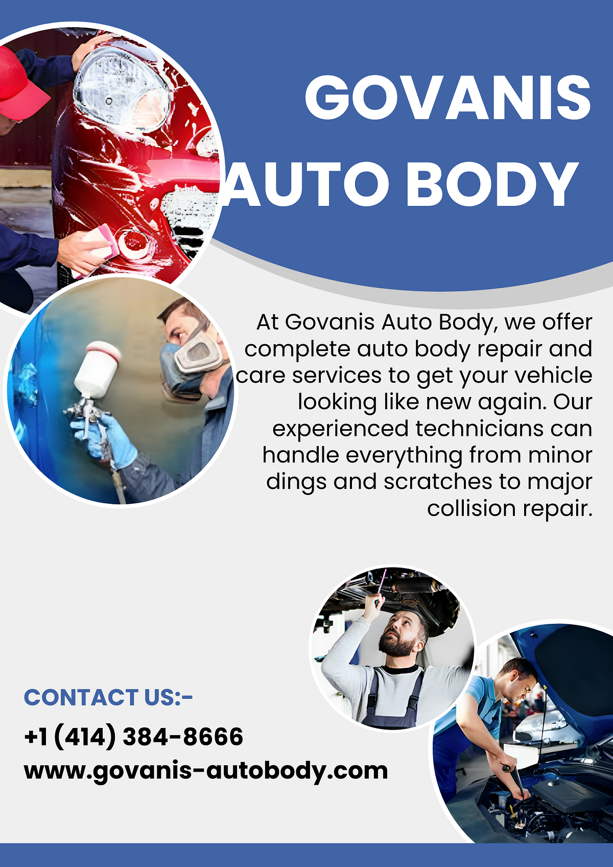 Schedule an Appointment with Govanis Auto Body for Superior Auto Body Repair Services