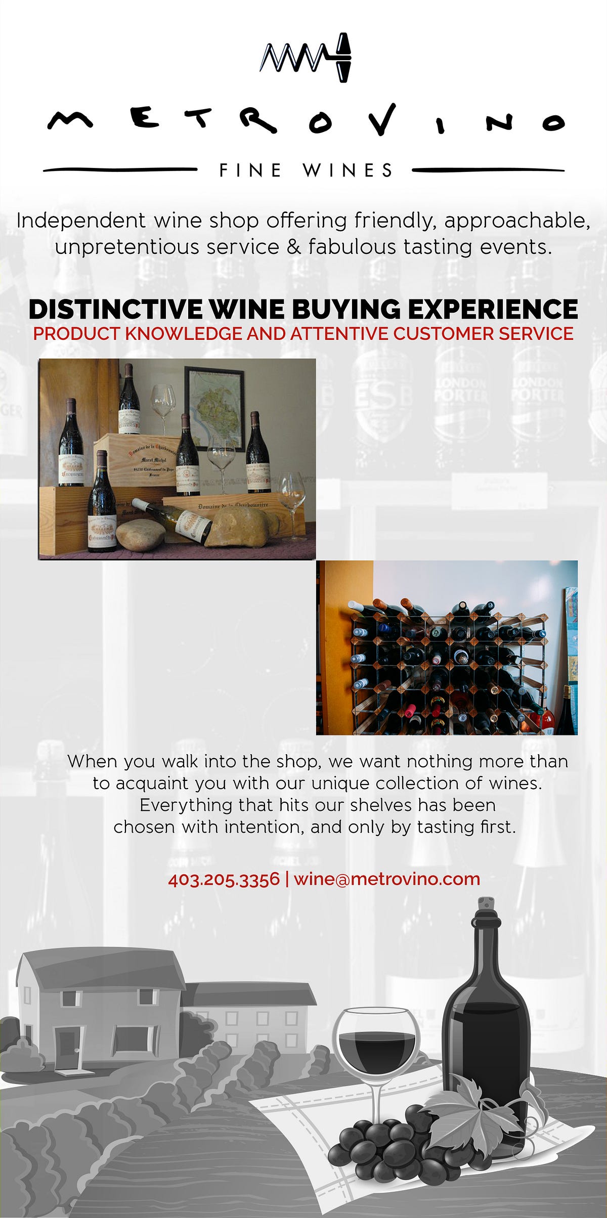 Wine Stores Calgary. After over 21 years of Wine Stores… by Metrovino
