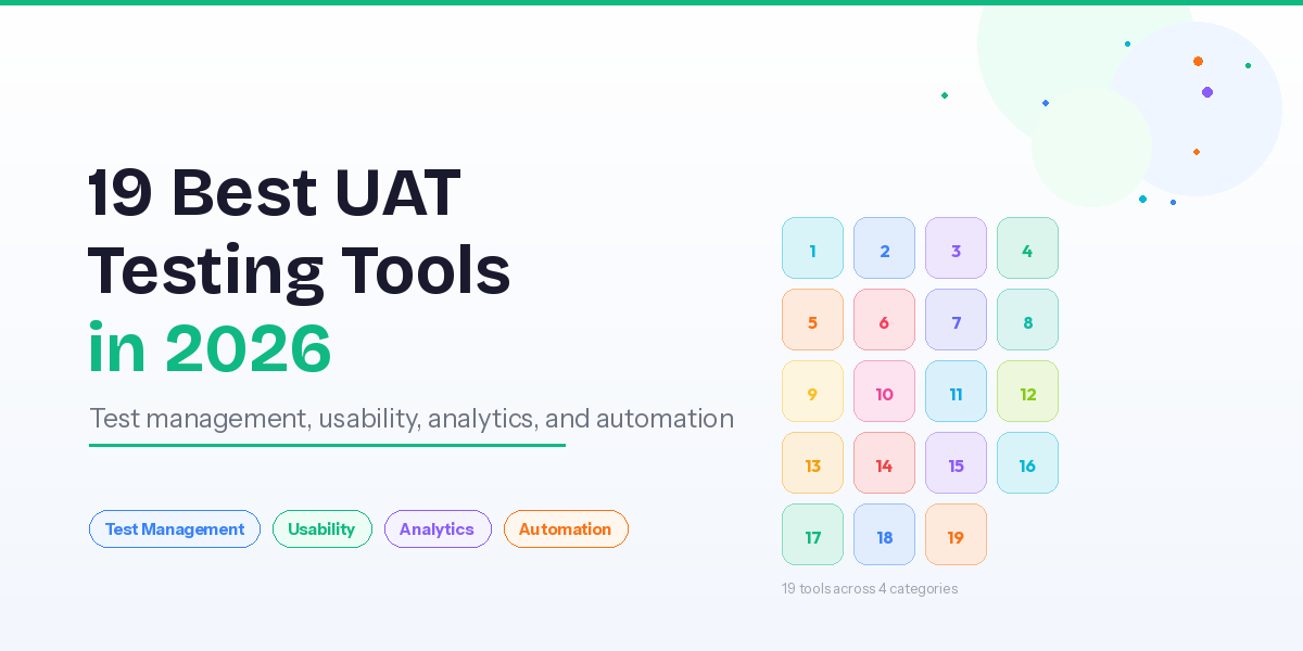 19 Best UAT Testing Tools in 2026