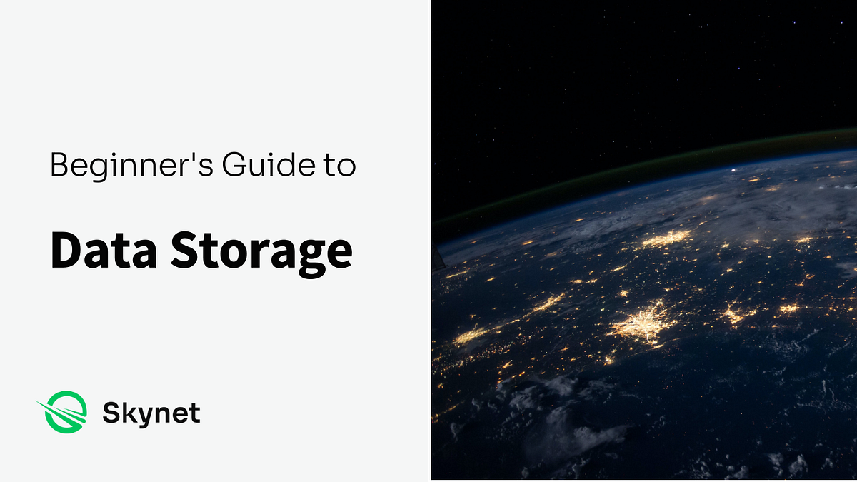 Beginner’s Guide to Data Storage. Data storage has evolved — from… by