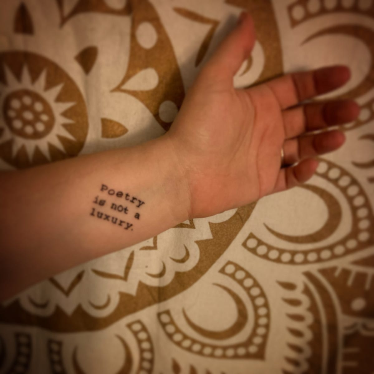 Note to Self: Audre Lorde, Chanel Miller, and My Second Tattoo | by Erin  Heiser | Medium