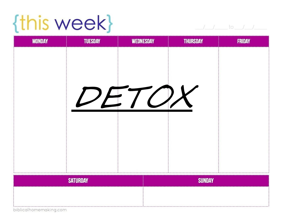 How a ‘Detox Week’ Changed My Perspective on Life | by The W | Medium