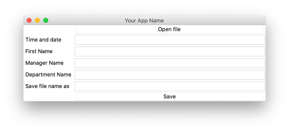 Create A Standalone Application In Python β Part 1: Only GUI | by Ω
ΩΩ ...