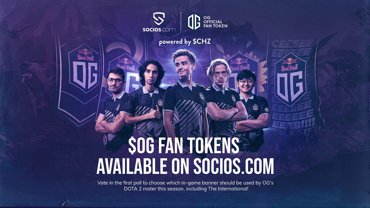 OG LAUNCH CRYPTOCURRENCY POWERED $OG FAN TOKEN ON SOCIOS.COM | by Chiliz |  Chiliz | Medium