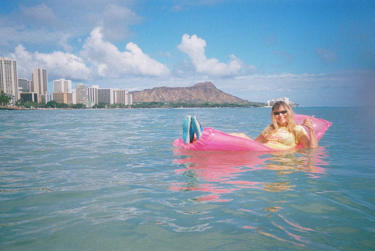Neon Pink Raft. Life looks so different from a neon… | by Cassandra ...