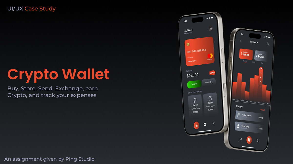 How I designed a “Crypto Wallet” within 3 Days! | by Neel Goswami | Medium