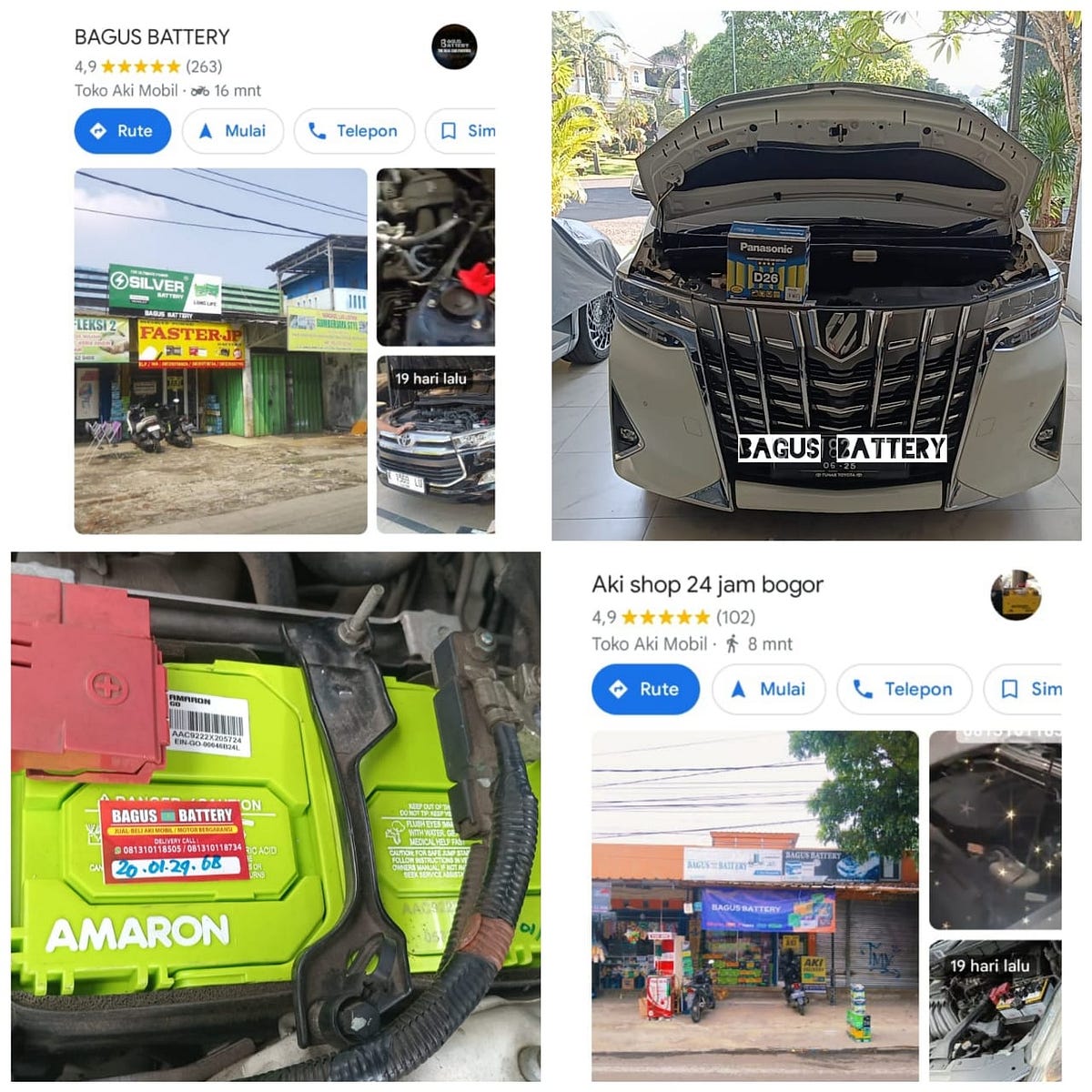 DELIVERY AKI MOBIL 081310118505 — TOKO AKI MOBIL BOGOR — TOKO AKI MOBIL