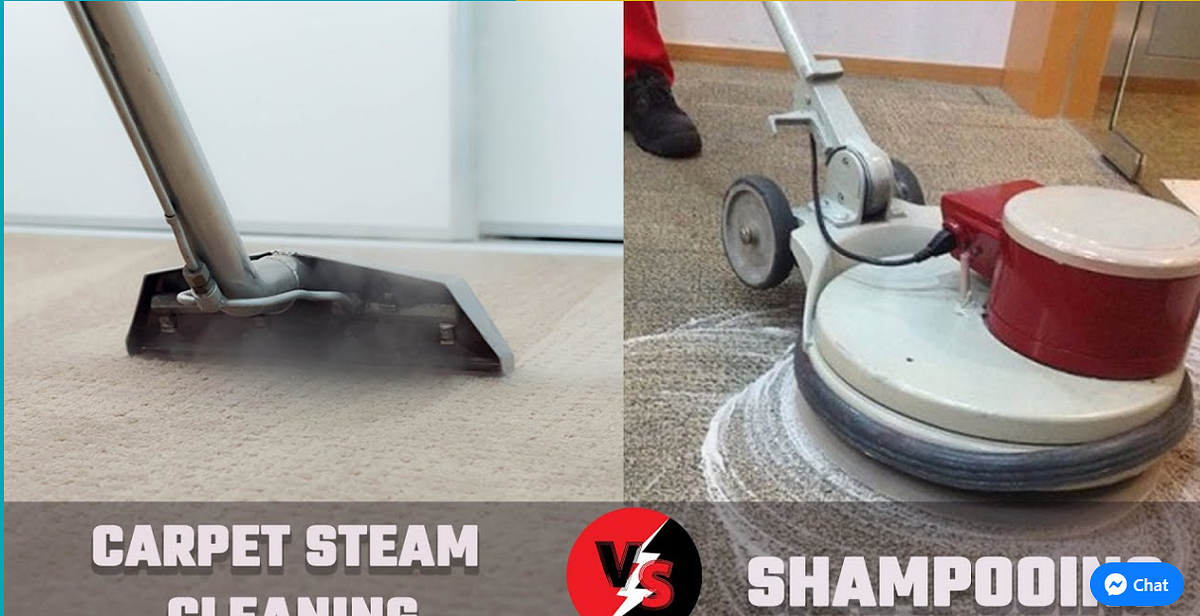 What is the Difference Between Steam Cleaning and Shampooing Carpet
