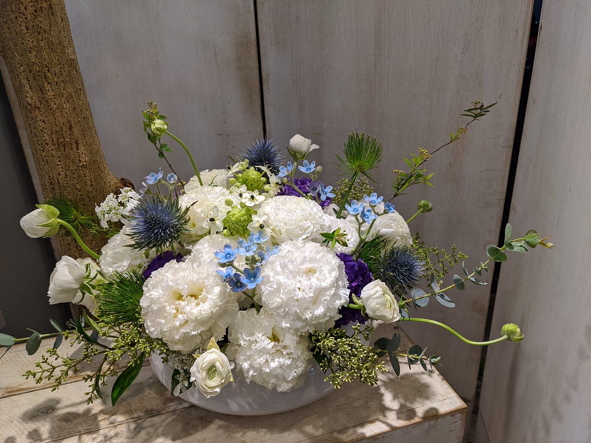Flower arrangement class by Irischocho Medium