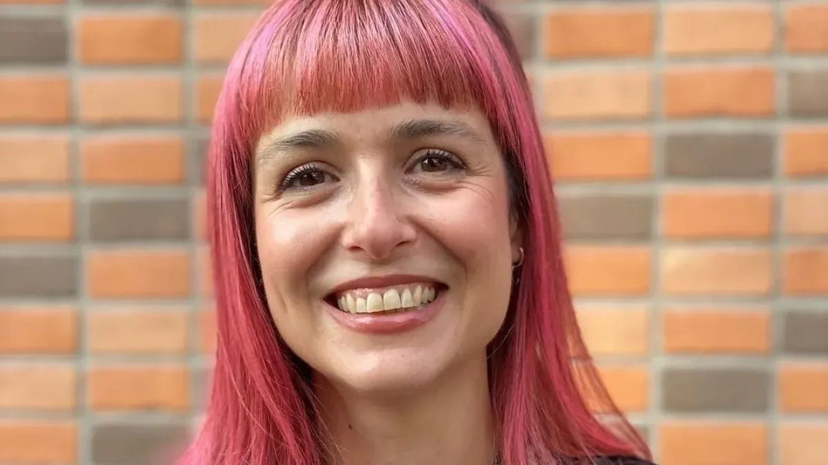 Carolina Capria, the feminist activist who documented the group’s content and helped expose this massive case of sexual exploitation to authorities — Image courtesy of TAG24 by Unicusano