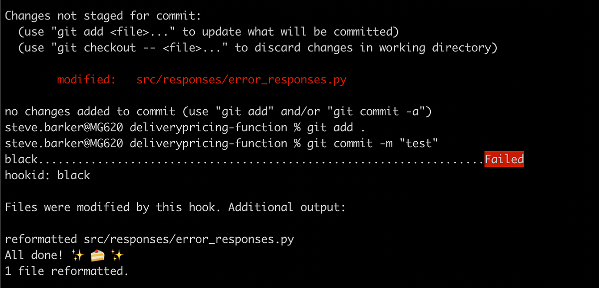 Automate Python Code Formatting With Black and pre-commit | by Steve ...