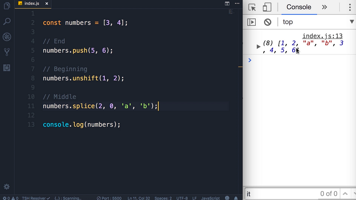 Working with Arrays in JavaScript… - isuru sellahewa - Medium