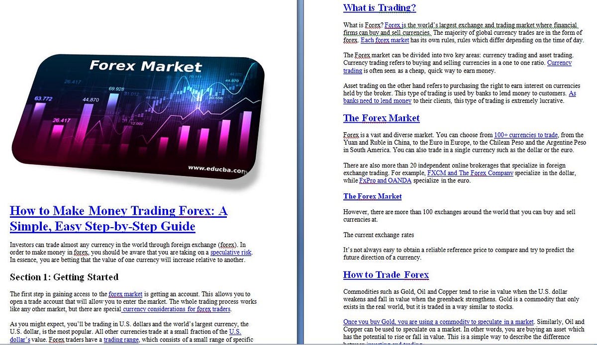 How to Make Money Trading Forex A Simple, Easy StepbyStep Guide