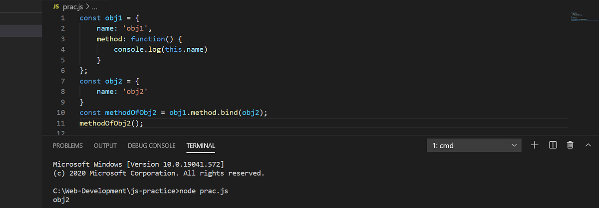 10 Essential Javascript things. Bind: Bind is a method in Javascript ...