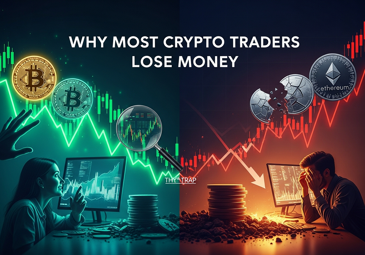 Why Most Crypto Traders Lose Money | by Alertforalpha | Coinmonks | Medium