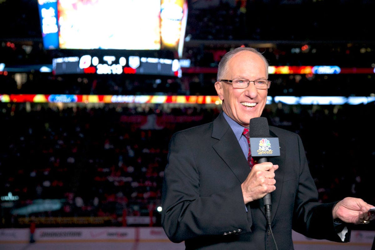 A Sports Announcer. a sports announcer doesn’t… by