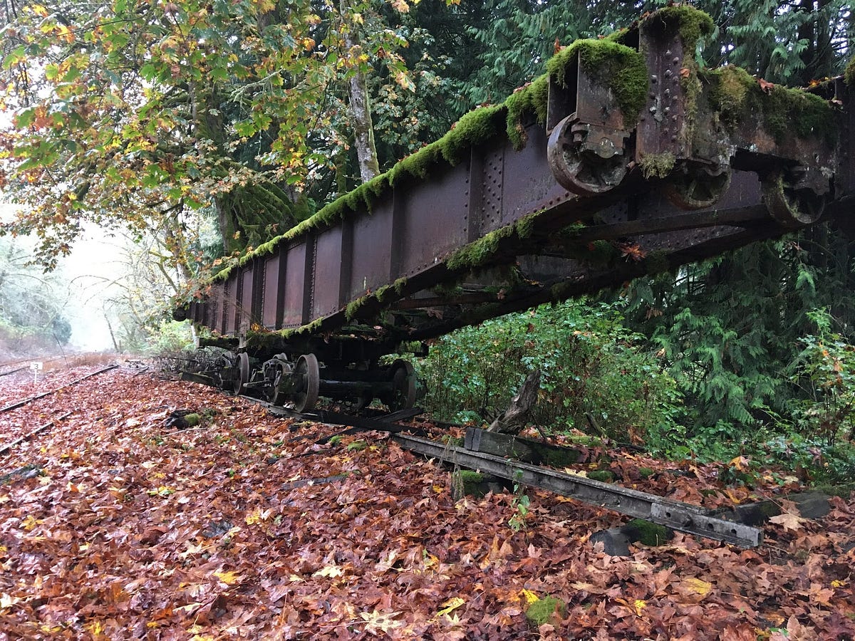 A Relic Along The Rails. Bellingham’s BB & BC Railroad Turntable… | By ...