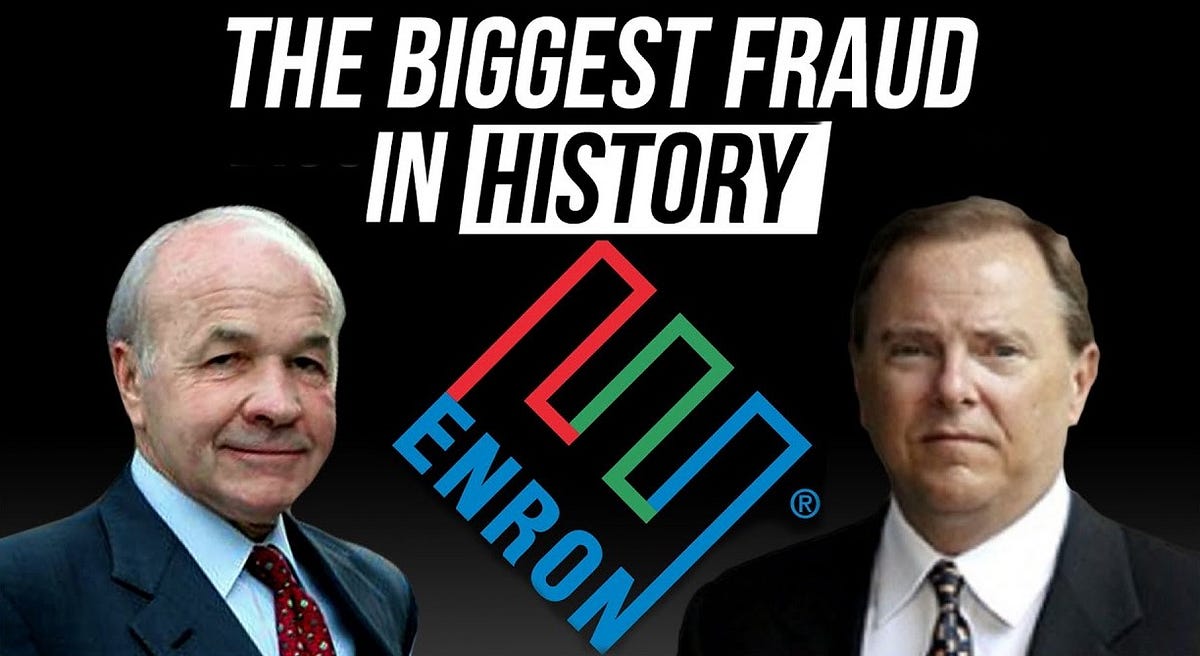 Analysis of Financial Data of ‘ENRON’ by TUSHAR SETHI Medium