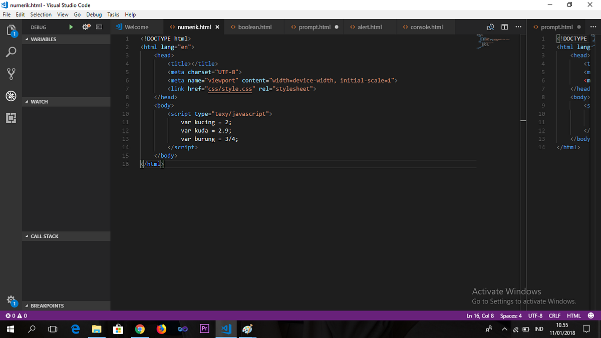 Data Type pada JavaScript. haloo kawan kali ini saya akan membahas ...