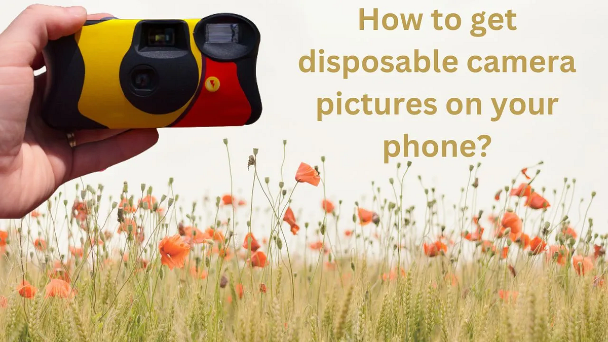 How to get disposable camera pictures on your phone? Irhaa Masood
